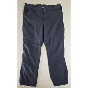 Duluth Trading Co Flexpedition Cargo Pants Ink Blue 46708 Womens 18x31 Hiking